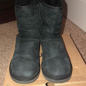 Black ugh boots